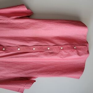 Banana Republic Pink Casual Button Down Shirt